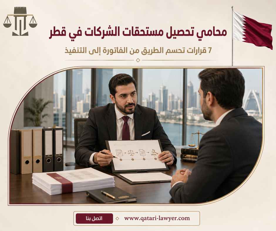 محامي تحصيل مستحقات الشركات في قطر