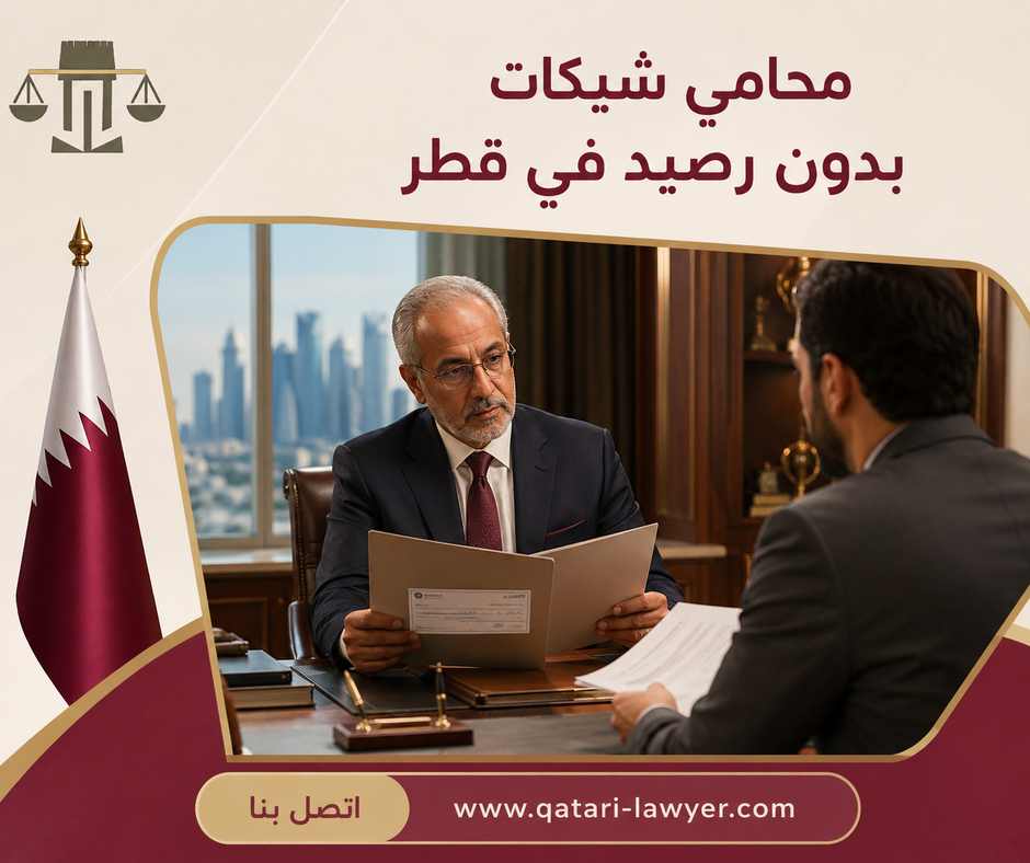 محامي شيكات بدون رصيد في قطر محامي شيكات بدون رصيد في قطر