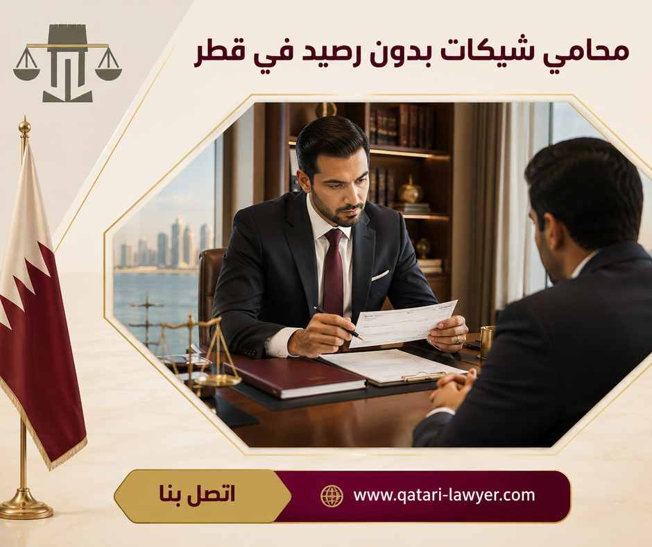 محامي شيكات بدون رصيد في قطر محامي شيكات بدون رصيد في قطر