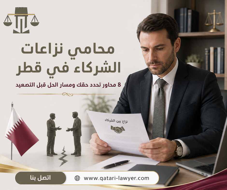 محامي نزاعات الشركاء في قطر